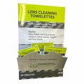 Cordova Lens Wipes, 12PK LW100